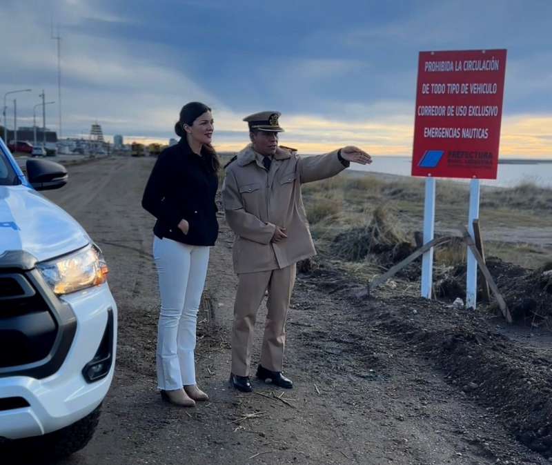 El MPF logr el corredor de emergencia nutico para la Prefectura Naval 