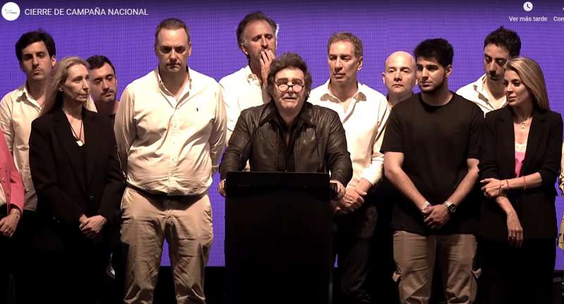 La Libertad Avanza cerr la campaa camino al Congreso Nacional