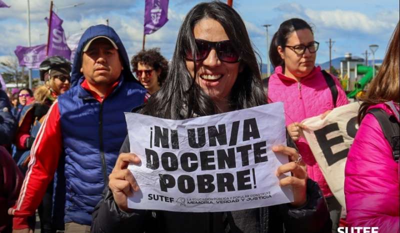 Hoy se completa el paro docente de 48 horas 