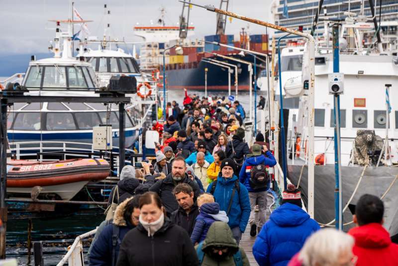 Tierra del Fuego vive una temporada de cruceros r�cord