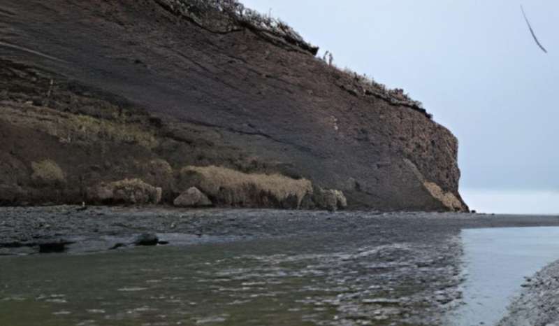 Pescadores encontraron restos humanos en la desembocadura del ro Ewan