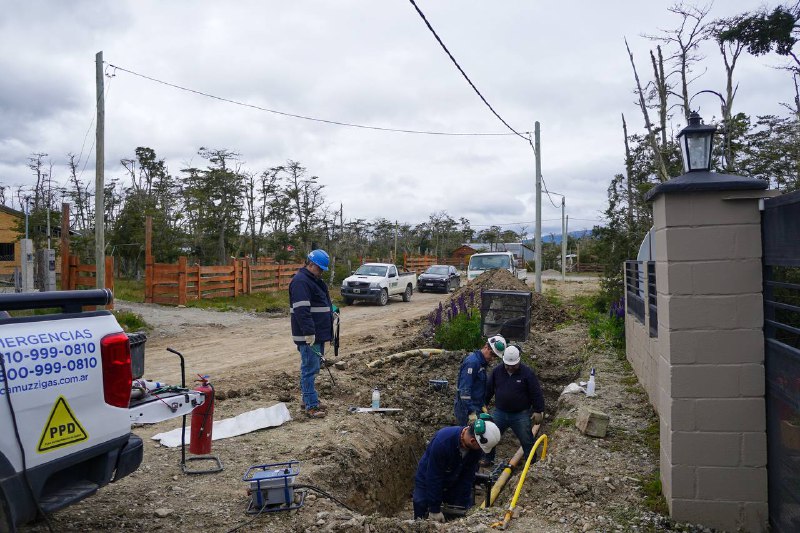 El Municipio avanza con conexi�n de gas de red en diferentes barrios