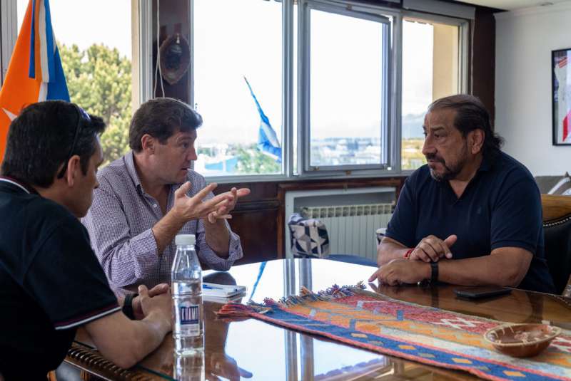 Melella recibi� al Secretario General de la UOM R�o Grande