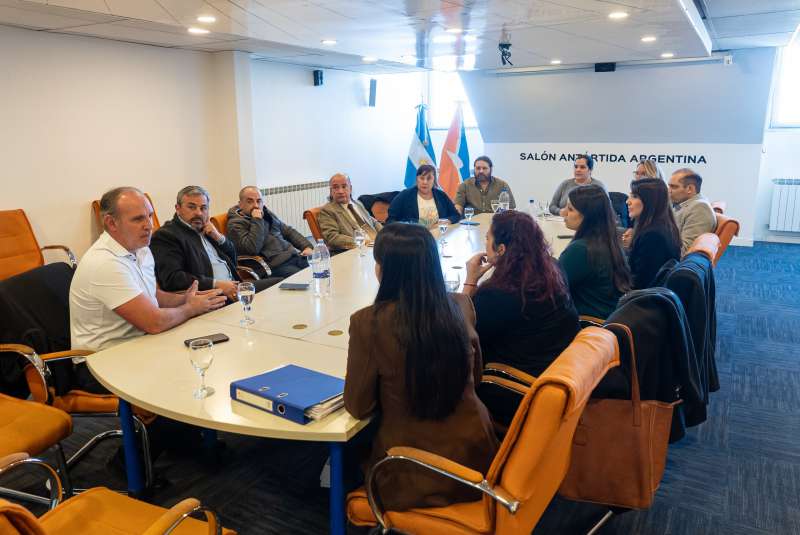 OSEF y autoridades de Tolhuin avanzan en un acuerdo para regularizar la deuda 