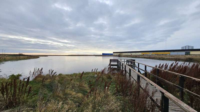 Laguna de los Patos: sigue inhabilitada para realizar actividades invernales