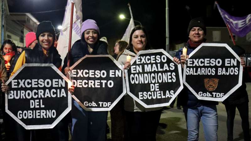 Contina el plan de lucha del SUTEF