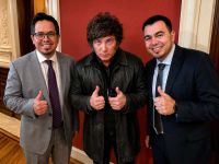 Pauli y Rodr�guez analizaron junto al presidente Milei la agenda legislativa y los desaf�os para la provincia