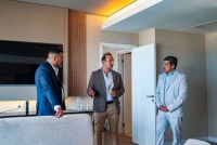Vuoto y Mu�iz Siccardi participaron de la inauguraci�n del Hotel City Centro 