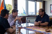 Melella recibi� al Secretario General de la UOM R�o Grande