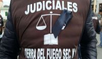 Judiciales realizaron paro de actividades por salario