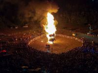 Tolhuin despidi� el a�o compartiendo tradici�n y encuentro en la quema del mu�eco