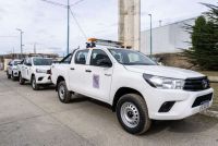 El Gobierno Provincial incorpor� cuatro nuevas camionetas para la Direcci�n Provincial de Energ�a 