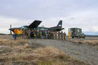 Tolhuin recibi la visita del Ejrcito Argentino