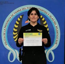 Una beb� de 25 d�as se salv� gracias a la r�pida intervenci�n de la Cabo Romina Corso