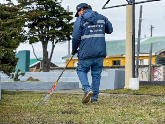 El Municipio avanza con tareas de mejora urbana en distintos puntos de la ciudad