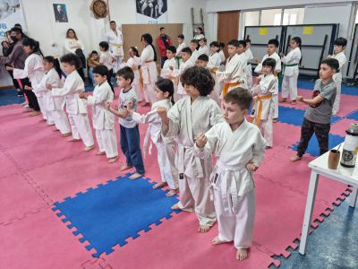 Ms de 80 karatekas demostraron sus habilidades marciales
