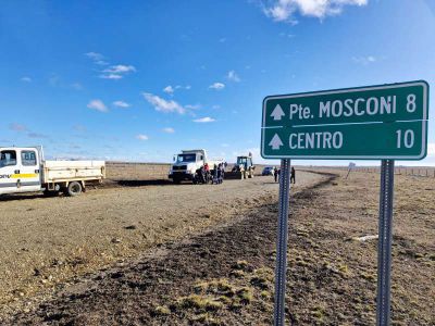 Vialidad Provincial retom los trabajos en la Ruta 7